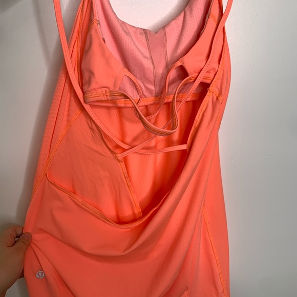 Lululemon flow and go tank in pop orange - Picture 8 of 12